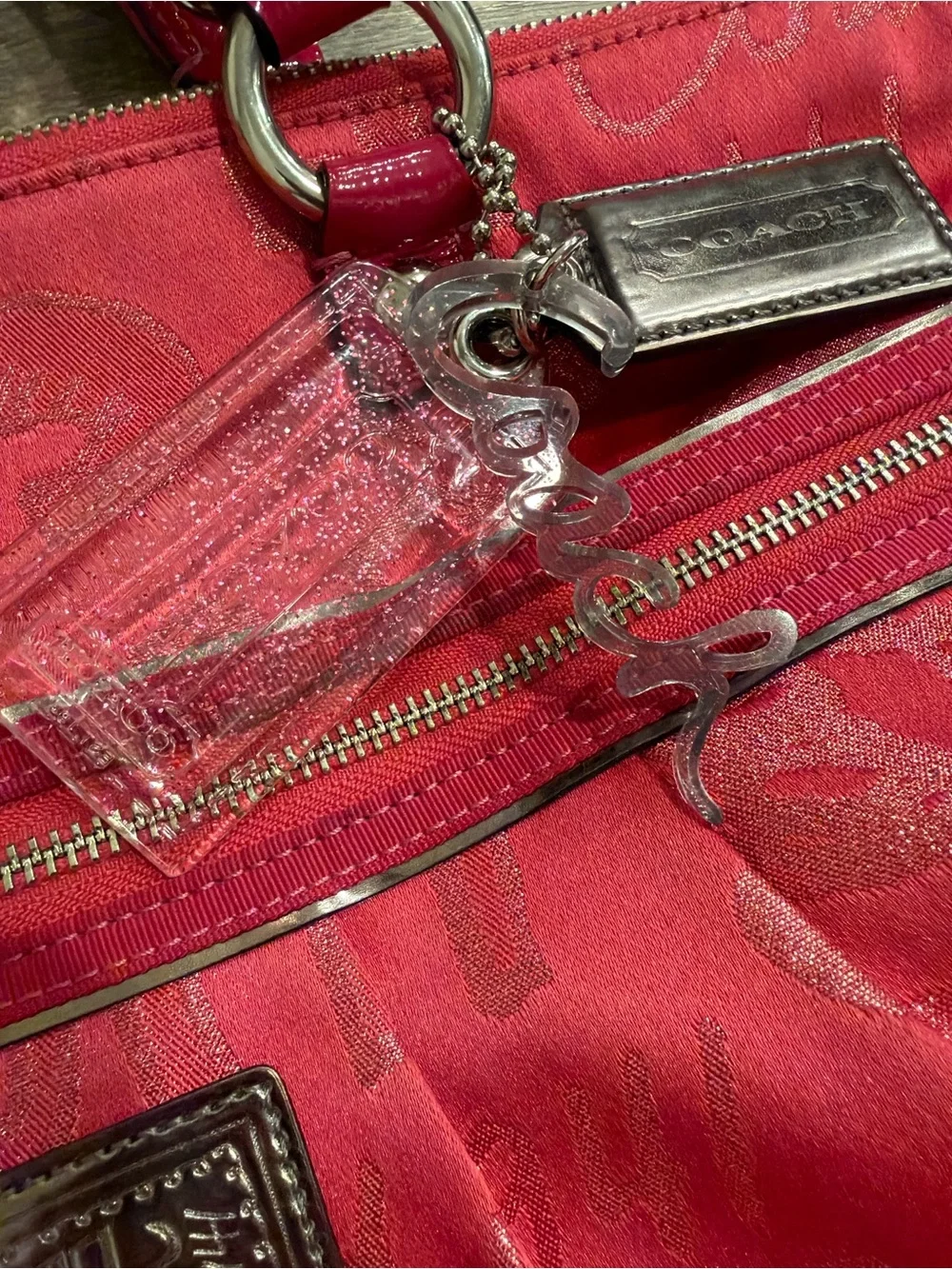 Coach vintage magenta